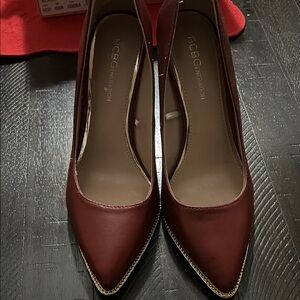 BCBGeneration Women's Burgundy Heels